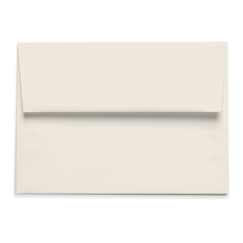 Ecru Envelopes - A9 LCI Smooth 5 3/4 x 8 3/4 Straight Flap 70T - LCI Paper