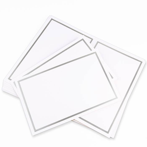 Pack of 1000 5 1/2 x 8 1/2 A9 Flat Card