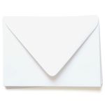 Radiant White Envelopes - A2 LCI Smooth 4 3/8 x 5 3/4 Euro Flap 80T