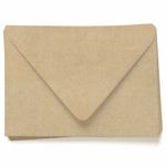 No Bleach Envelopes - A7 No Color No Bleach Felt 5 1/4 x 7 1/4 Euro Flap 81T