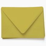 Chartreuse Envelopes - A2 Gmund Colors Matt 4 3/8 x 5 3/4 Euro Flap 68T