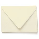 Wedding Cream Envelopes - A2 Gmund Colors Matt 4 3/8 x 5 3/4 Euro Flap 91T