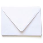 A2 Gmund Colors Matt Fluorescent White Envelopes - Euro Flap, 91T