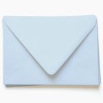 Light Sky Blue Envelopes - A2 Gmund Colors Matt 4 3/8 x 5 3/4 Euro Flap 81T