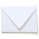 Snow White Envelopes - A2 Gmund Colors Matt 4 3/8 x 5 3/4 Euro Flap 81T