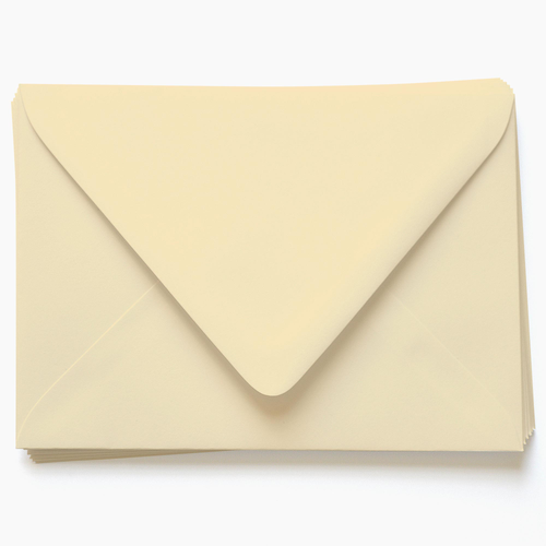 Chartreuse Envelopes - A6 Gmund Colors Matt 4 3/4 x 6 1/2 Euro Flap 68t, 25 Pack, Green