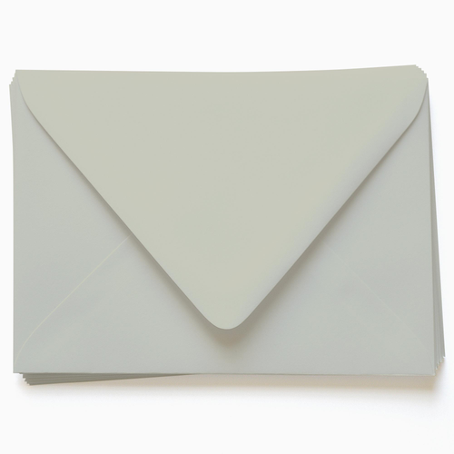 Light Moss Envelopes - A1 Gmund Colors Matt 3 5/8 x 5 1/8 Euro Flap 68T ...