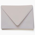 Timberwolf Gray Envelopes - A1 Gmund Colors Matt 3 5/8 x 5 1/8 Euro Flap 81T