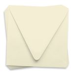 Wedding Cream Square Envelopes - 6 1/2 x 6 1/2 Gmund Colors Matt Euro Flap 91T