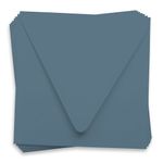 Marina Blue Square Envelopes - 6 1/2 x 6 1/2 Gmund Colors Matt Euro Flap 68T