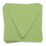 Olive Green Square Envelopes - 6 1/2 x 6 1/2 Gmund Colors Matt Euro Flap 68T