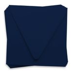 Midnight Blue Square Envelopes - 6 1/2 x 6 1/2 Gmund Colors Matt Euro Flap 68T