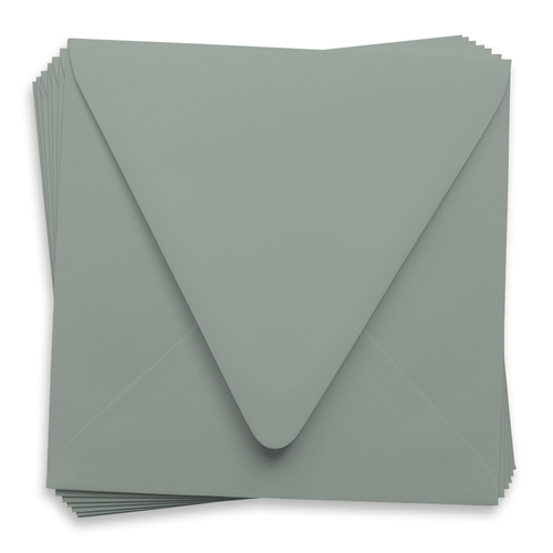 Sage Square Envelopes - 6 1/2 x 6 1/2 Gmund Colors Matt Euro Flap 68T ...