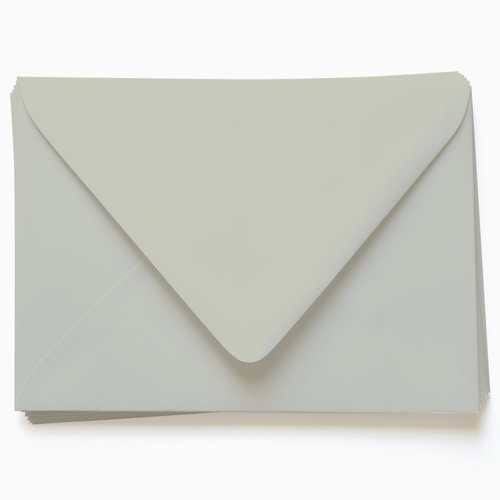 Light Moss Envelopes - A7 Gmund Colors Matt 5 1/4 x 7 1/4 Euro Flap 68T ...