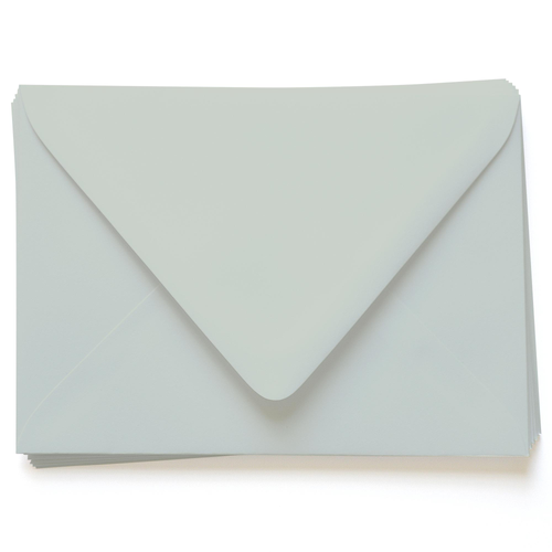 Rain Grey Envelopes - A7 Gmund Colors Matt 5 1/4 x 7 1/4 Euro Flap 68T ...