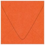 Tangy Orange Envelopes - Poptone 6 1/2 x 6 1/2 Euro Flap 70T