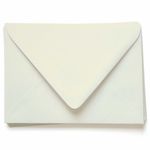 Opal Ivory Envelopes - A2 Stardream Metallic 4 3/8 x 5 3/4 Euro Flap 81T