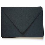 Onyx Black Envelopes - A1 Stardream Metallic 3 5/8 x 5 1/8 Euro Flap 81T