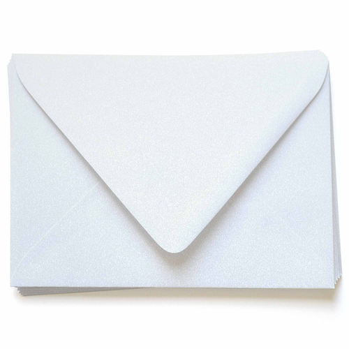 50 Packs 5x7 Envelopes, White A7 Envelopes, 5x7 Envelopes for