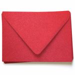 Jupiter Red Envelopes - A7 Stardream Metallic 5 1/4 x 7 1/4 Euro Flap 81T