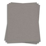 Concrete Grey Card Stock - 11 x 17 Environment Raw 80lb Cover
