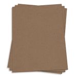 Grocer Kraft Brown Card Stock - 11 x 17 Environment Raw 80lb Cover