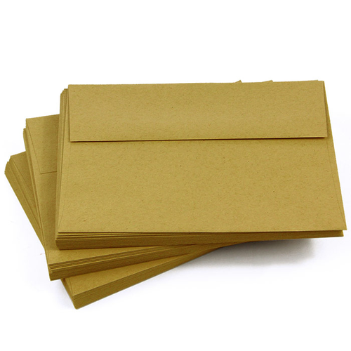 Honeycomb Envelopes - A2 Environment Raw 4 3/8 x 5 3/4 Straight Flap ...
