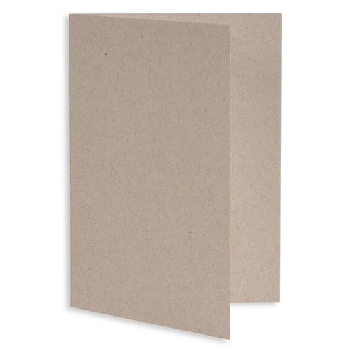 Pure White Folded Card - A9 LCI Felt 5 1/2 x 8 1/2 80C - LCI Paper