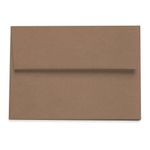 Grocer Kraft Brown Envelopes - A6 Environment Raw 4 3/4 x 6 1/2 Straight Flap 70T