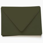Forest Green Envelopes - A7.5 Gmund Colors Matt 5 1/2 x 7 1/2 Euro Flap 81T