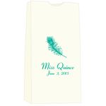 Peacock Feather Personalized Goodie Bags