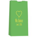 Heart Outline Personalized Goodie Bags