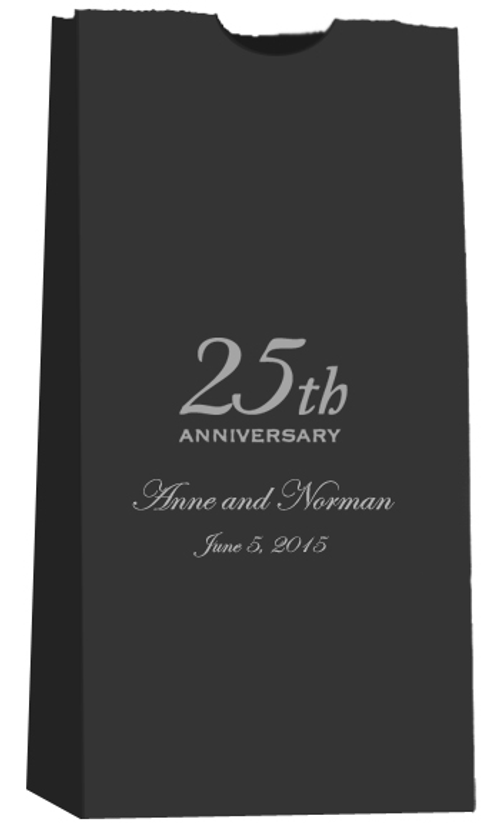 25th Anniversary Personalized Goodie Bags
