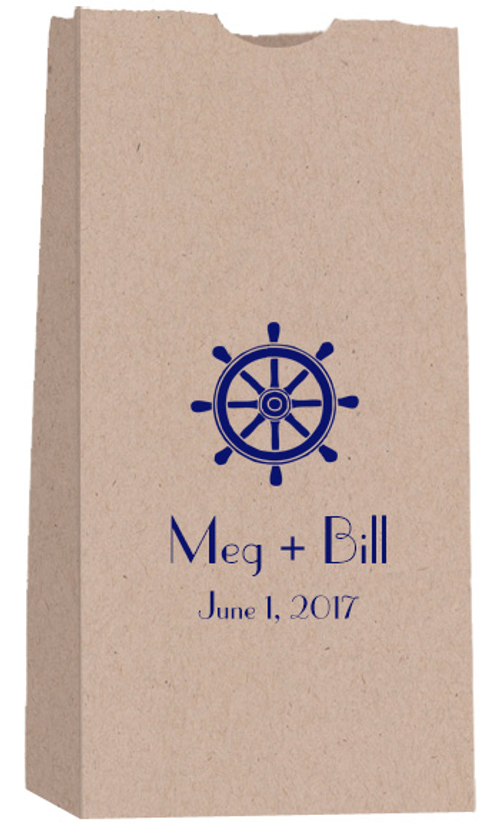 Nautical Wheel Personalized Goodie Bags
