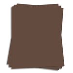 Chocolate Brown Paper - 8 1/2 x 11 Gmund Colors Matt 68lb Text