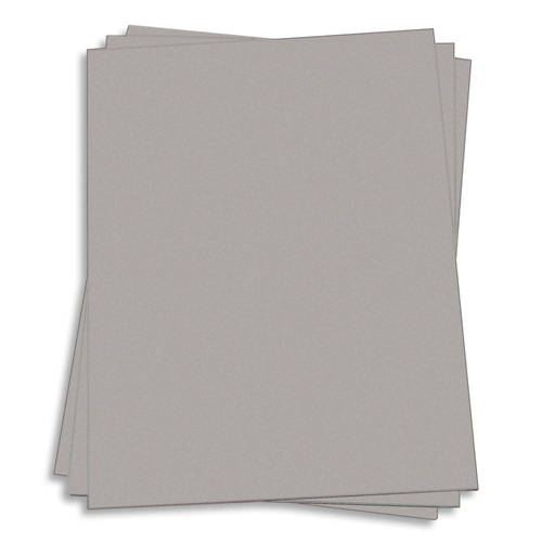 Stone Grey Paper - 8 ½ x 11 Gmund Colors Matt 68lb Text
