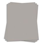 Stone Grey Paper - 8 1/2 x 11 Gmund Colors Matt 68lb Text