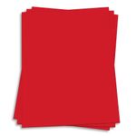 Scarlet Red Paper - 8 1/2 x 11 Gmund Colors Matt 68lb Text