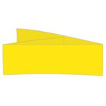 Canary Yellow Invitation Belly Bands, Colors Matt, 12 Inch