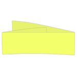 Key Lime Invitation Belly Bands, Colors Matt, 12 Inch