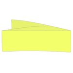 Key Lime Invitation Belly Bands, Colors Matt, 14 Inch