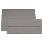 Cobblestone Gray Envelopes - #10 Gmund Colors Matt 4 1/8 x 9 1/2 Straight Flap 81T