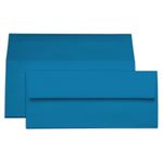 Cyan Blue Envelopes - #10 Gmund Colors Matt 4 1/8 x 9 1/2 Straight Flap 68T