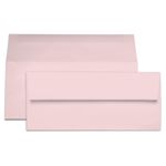 Rosa Pink Envelopes - #10 Gmund Colors Matt 4 1/8 x 9 1/2 Straight Flap 68T