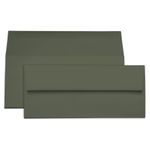 Seedling Green Envelopes - #10 Gmund Colors Matt 4 1/8 x 9 1/2 Straight Flap 68T