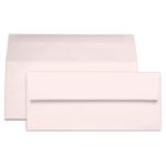 Powder Pink Envelopes - #10 Gmund Colors Matt 4 1/8 x 9 1/2 Straight Flap 81T