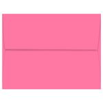 Shocking Pink Envelopes - A2 Glo-Tone 4 3/8 x 5 3/4 Straight Flap 60T