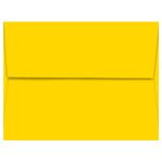 Shocking Yellow Envelopes - A2 Glo-Tone 4 3/8 x 5 3/4 Straight Flap 60T