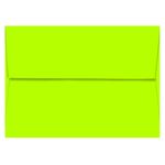 Shocking Green Envelopes - A6 Glo-Tone 4 3/4 x 6 1/2 Straight Flap 60T