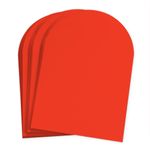 Cayenne Red Arch Shaped Card - A7 Gmund Colors Matt 5 x 7 111C